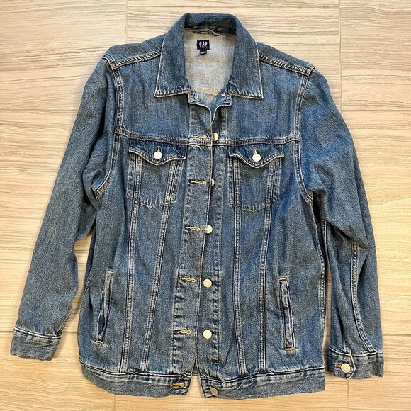 Gap Oversized Icon Denim Jacket - Picture 1 of 2